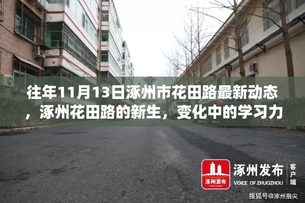 涿州市花田路新生,变化中的学习力量与自信绽放的11月最新动态